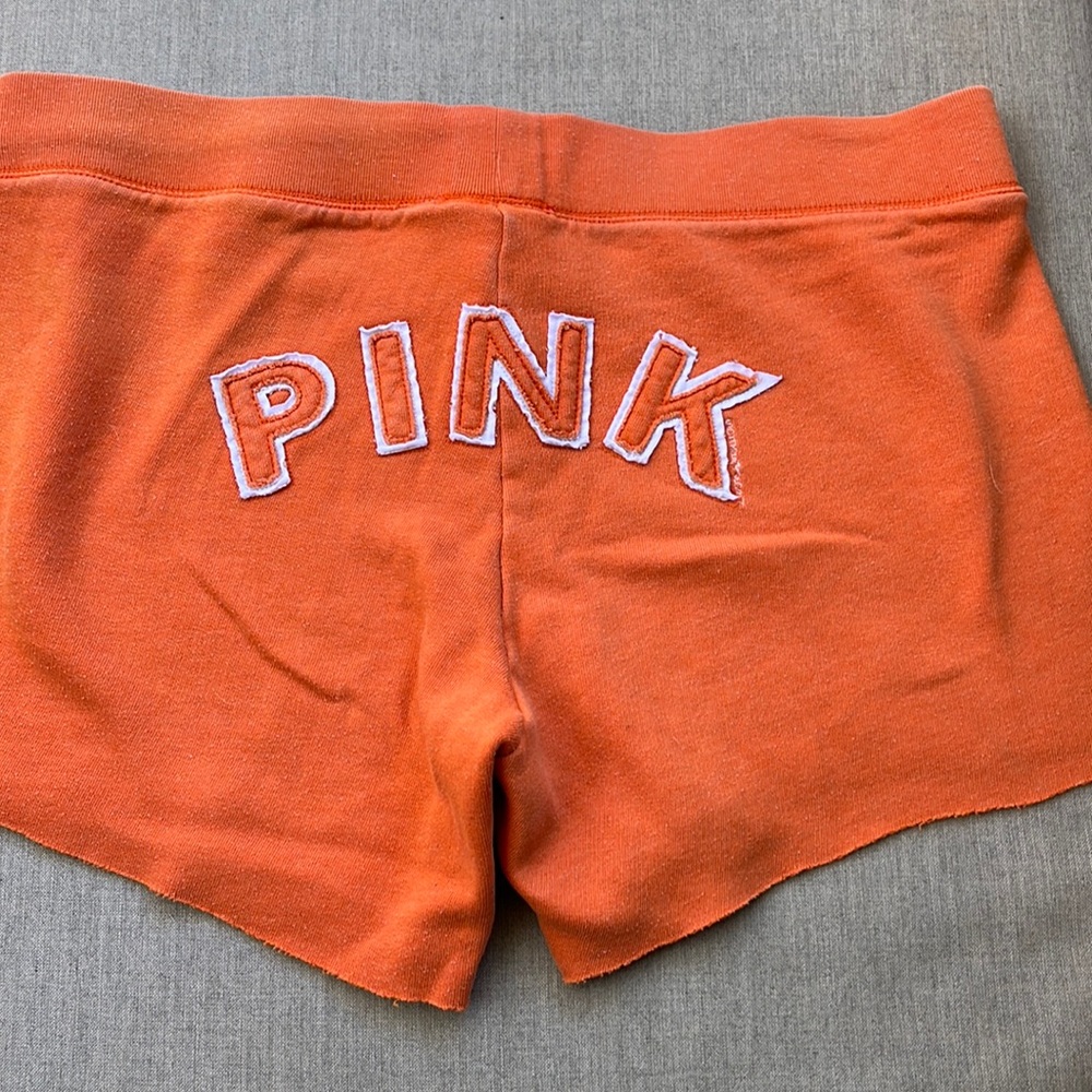 Pink Victoria’s Secret shorts